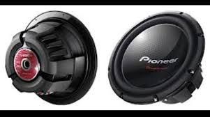 Sub Pioneer 310 Cara preta